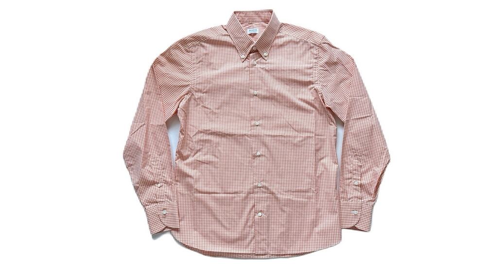 Borriello Men’s Shirt Checkered Longsleeve Button Down New See Measurements